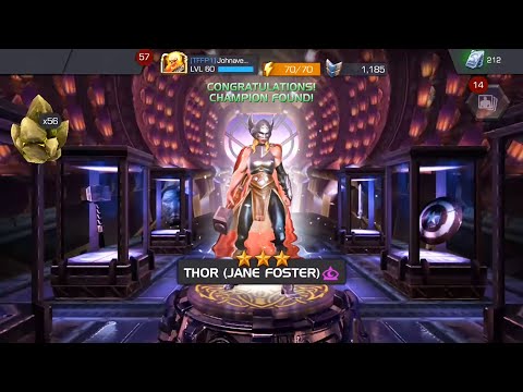 Marvel Contest Of Champions: King Groot Crystals x62!