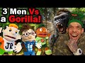 SML Movie 3 Men VS A Gorilla SMLMovies Reaction