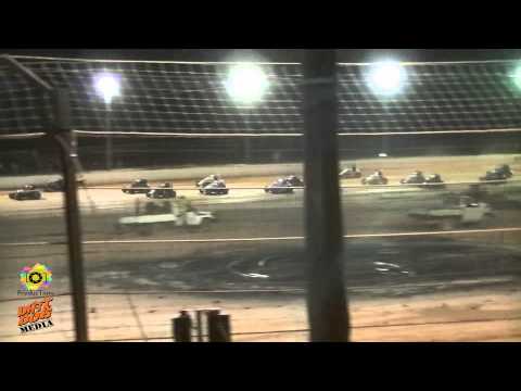 WA Wingless Sprint Title | Crashes and Highlights | Manjimup Speedway | 15 March 2014