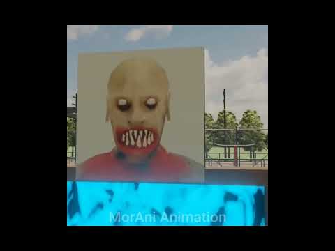 Granny Grandpa vs monster Granny Grandpa 👹 #shorts