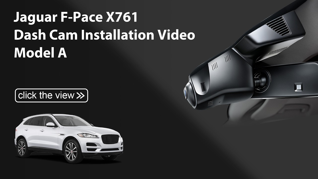  Jaguar F-Pace X761 (2017-2020) Mangoal OEM Dash Cam Installation | Model A (011A)