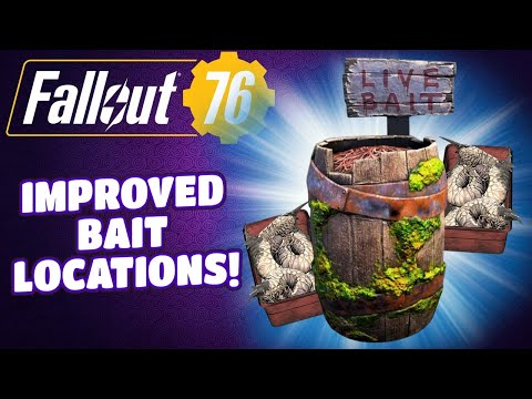 The Best Ways To Find Improved Bait! - Fallout 76
