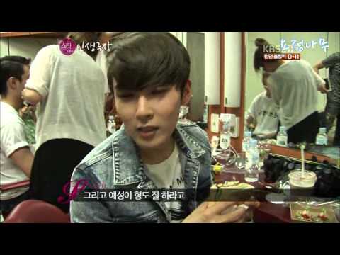 120716 - Ryeowook can't speak because of SungGyu
