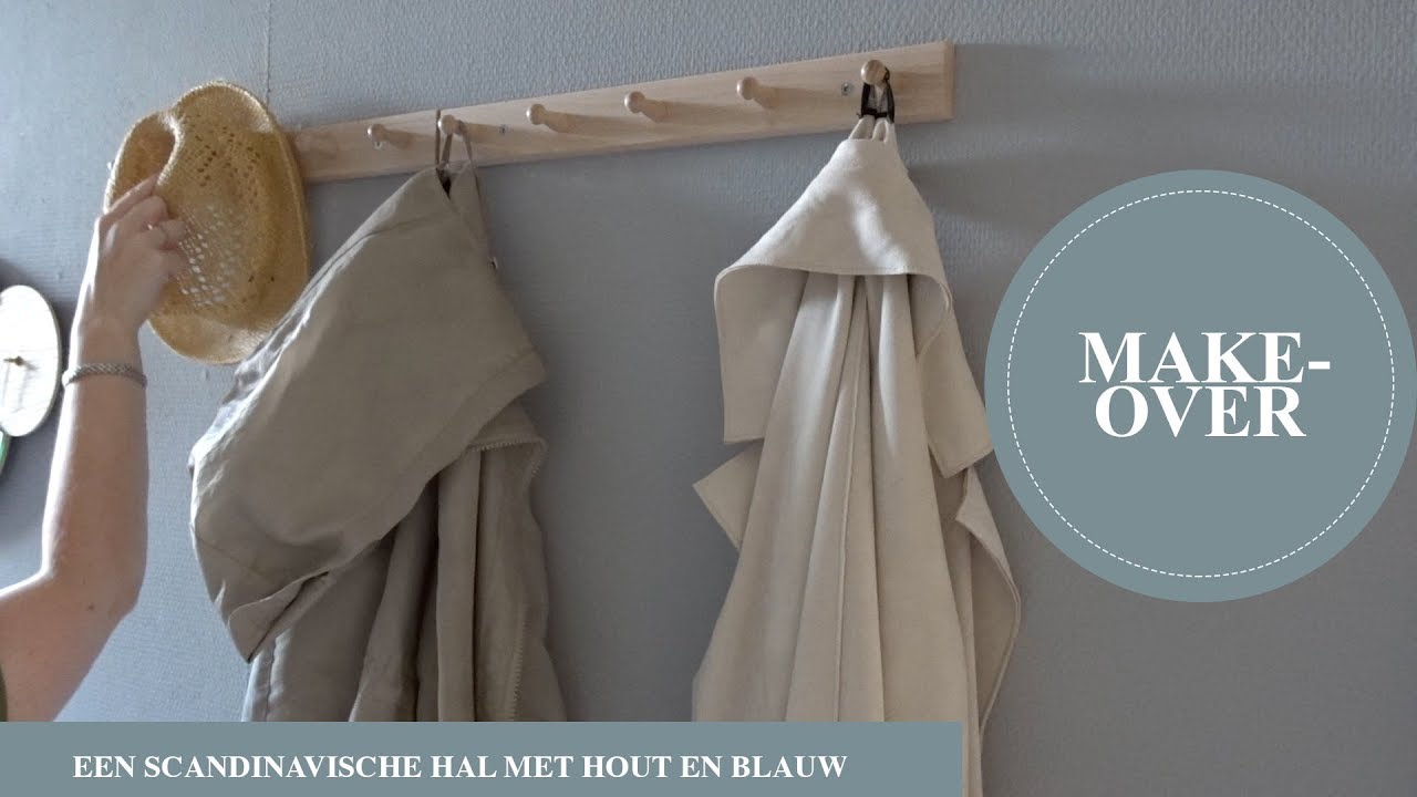 MAKE OVER | SCANDINAVISCHE HAL MET HOUT EN BLAUW