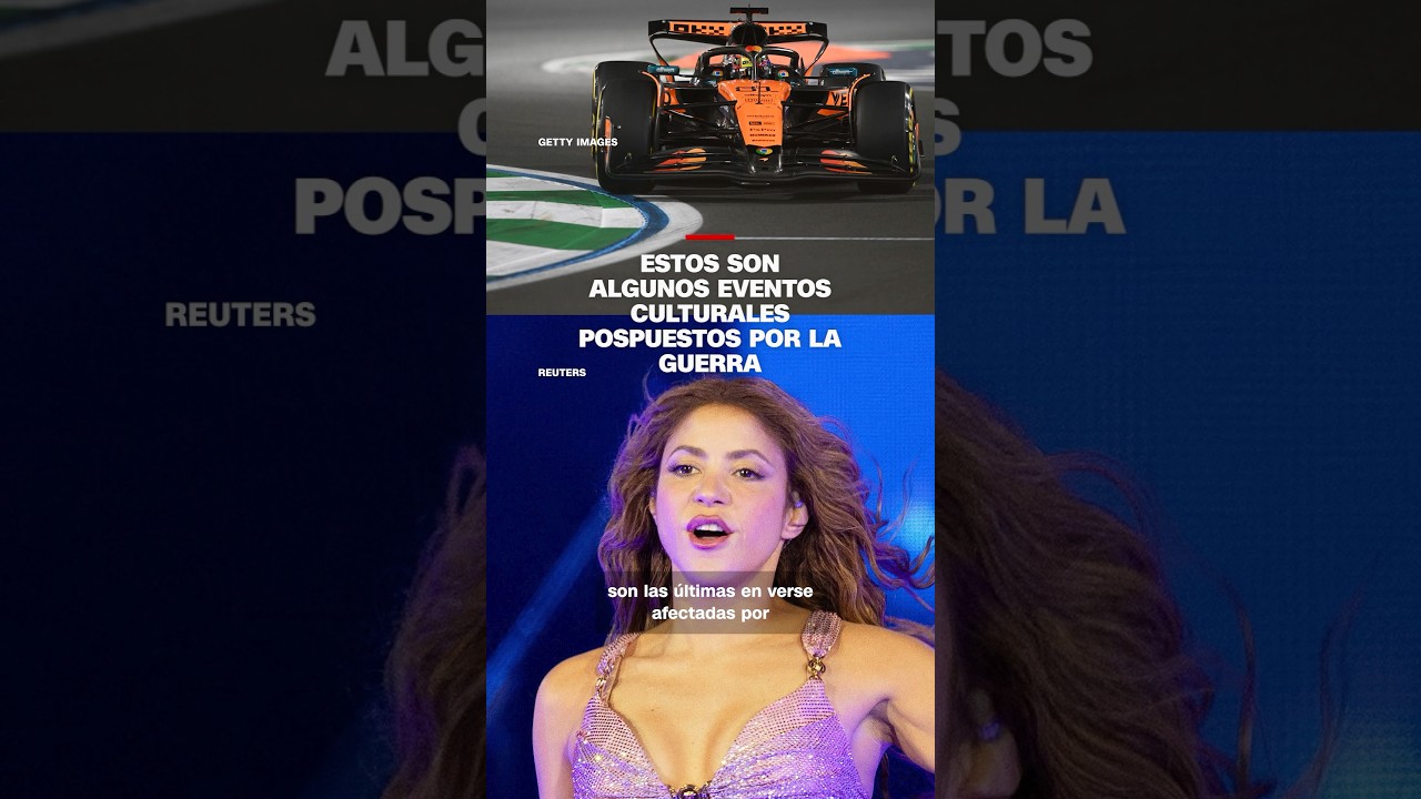 Estos son algunos eventos culturales pospuestos por la guerra