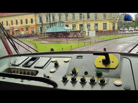 Tatra T4D Cabview/Führerstandsmitfahrt in Oradea Nufarul - Pod CFR [Rain Edition]