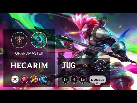 Hecarim Jungle vs Elise - KR Grandmaster Patch 9.13