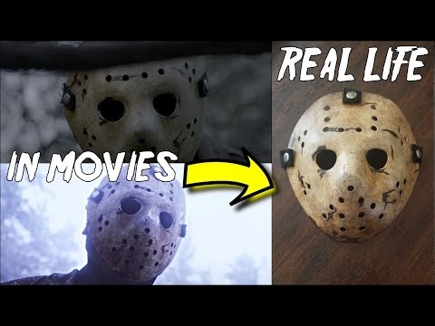 Never Hike Alone and Never Hike In The Snow - Ghost Jason Masks (IN MOVIES and REAL LIFE)