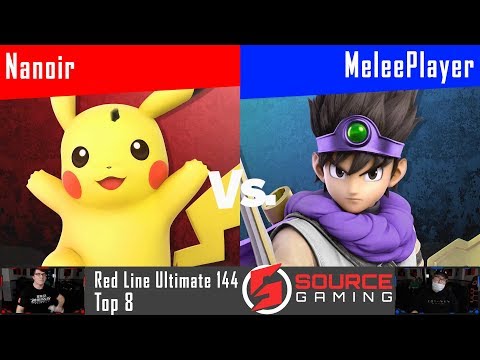Red Line Ultimate 144 - Top 8 - Nanoir vs MeleePlayer