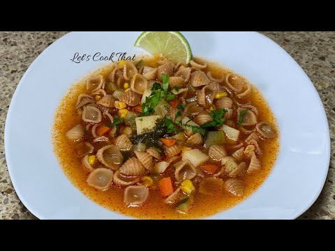 QUICK & EASY MEXICAN SOUP | MY WAY |