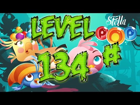 Let's Play Angry Birds Pop - Level 134 Walkthrough