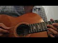 Catfish Blues - incomplete guitar lesson (Skip J. version)
