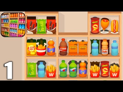 Goods Sorting : Match 3 Puzzle - Gameplay Walkthrough Part 1 All Levels 1-15 (Android & iOS) - YouTube