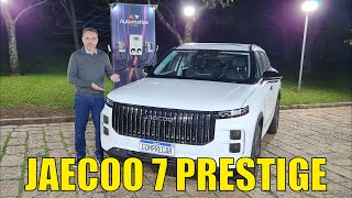 Avaliação: Jaecoo 7 Prestige - Teste de consumo de