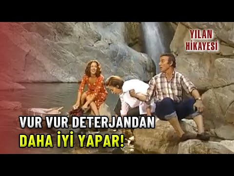 Zeyno Derede Çamaşır Yıkamayı Öğretiyor! - Yılan Hikayesi Özel Klip