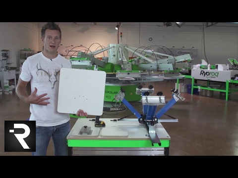 DIY Screen Printing Press Platen Bracket