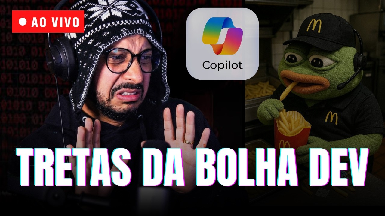 🚨 DEV SÊNIOR NO MCDONALD'S, COPILOT NERFADO E 251 MILHÕES DE CPFs POR $500 - !fofoca !livepix