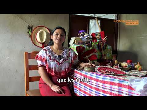Conoce a Catarina José Andrés de Artesanías Yetzel, de San Miguel Acatán, Huehuetenango.