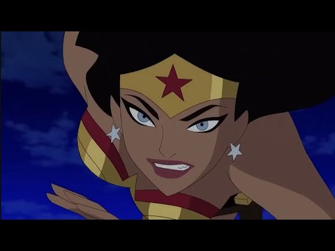  Wonder Woman(Diana Prince)All fight scenes powers skills | Justice League Animated Series