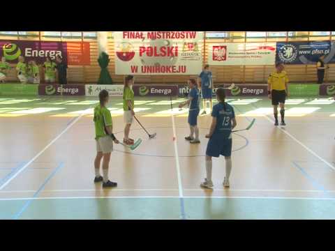 Finał Mistrzostw Polski w Unihokeju - mecz o 1. miejsce juniorek starszych - TERCJA I