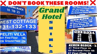 Full Tour Of Grand Hotel ( Shimla ) || Must Watch Before Booking Rooms || Mom Do