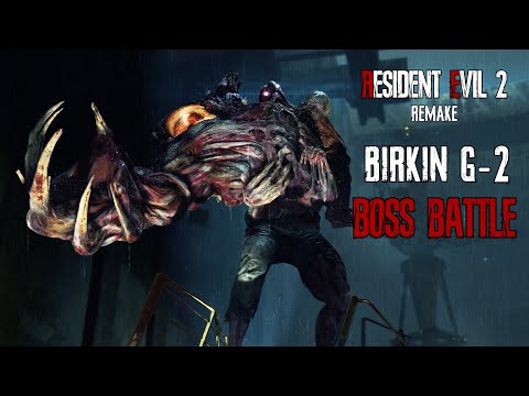 Resident Evil 2 Remake | William Birkin Boss Battle (G-Stage 2 Mutation)
