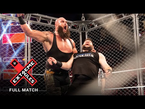 FULL MATCH - Braun Strowman vs. Kevin Owens - Steel Cage Match: WWE Extreme Rules 2018
