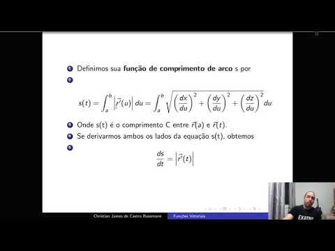 Comprimento de Arco   Funções Vetoriais
