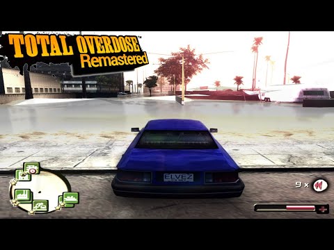 Total Overdose Remastered Graphics Mod 2023 Gameplay Mission - Smash The Stash