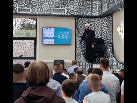 HUTBE | Ne jemi krenar që jemi musliman - Hoxhë Sadullah Bajrami