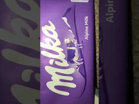 #milka chocolate original with alpine milk