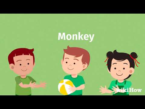 Part of a video titled How to Play Monkey in the Middle - YouTube