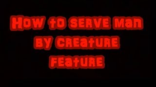 How to Serve Man Music Video