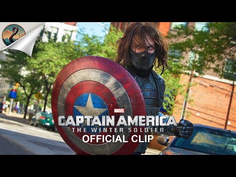 Captain America: The Winter Soldier | Captain America vs The Winter Soldier - Highway Fight (2014)