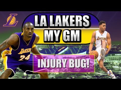 NBA 2K16 LA Lakers MY GM Ep. #5 - Injury Bug STRIKES HARD!