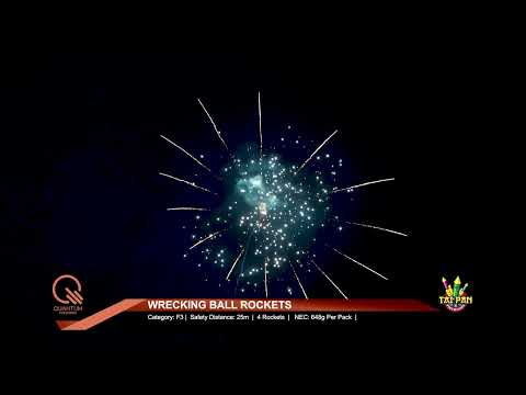 Wrecking Balls | 1.3G Rockets | Taipan Fireworks | TF0847