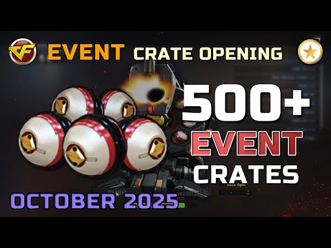 CrossFire WE - Opening Event Crates (October 2025)