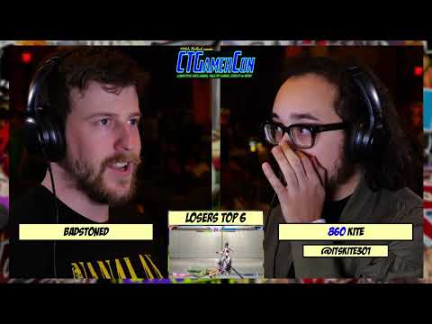 CTGamercon L.Top 6 - BadStoned vs Kite - SF6 Tournament