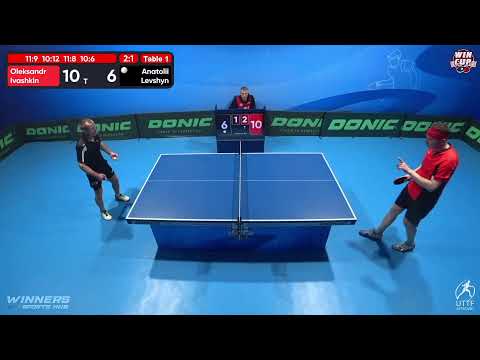 21:00 Oleksandr Ivashkin 3 - 1  Anatolii Levshyn West 5 WIN CUP 18.11.2022 | TABLE TENNIS WINCUP