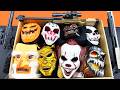 Terrifying Toy Mask Arsenal Giant Sniper Rifles Bead Blasters Samurai Weapons Unboxed