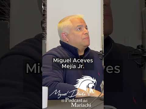 Miguel Aceves Mejía Jr @migueldarioelpodcast