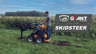 GIANT SK252D mini csúszókormányzású rakodó