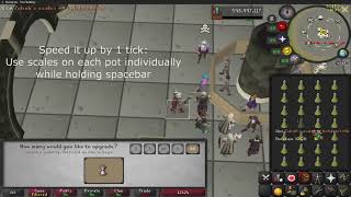 1 Tickable herblore pots