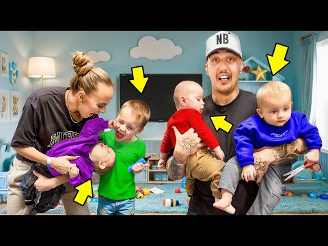 TESTAR LIVET SOM FYRA-BARNSFÖRÄLDRAR