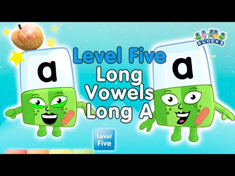 #BacktoSchool - Alphablocks Level Five | Long Vowels - Long A | | Learn How to Read