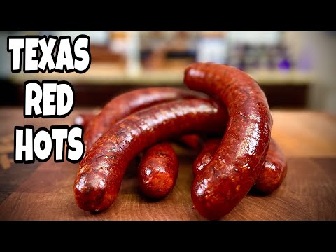 Texas Red Hots - Original Sausage Recipe - Smokin' Joe's Pit BBQ