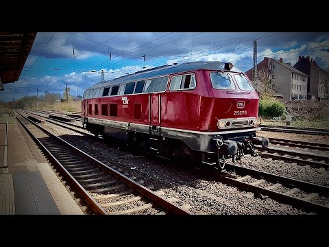 🇩🇪DB Baureihe 215 🚂 DB Class 215-Baureihe 215 🚞 德国联邦铁路215型柴油机车
