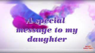 Happy Birthday Wishes for Daughter from Mother �