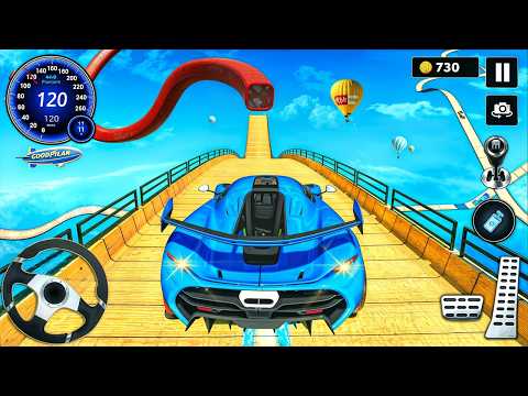 Juegos de Carros - Super Crazy Mega Ramp GT Car Racing - Extreme Car Stunts Master Driving