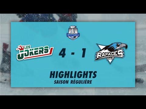 Jokers de Cergy-Pontoise 4-1 Rapaces de Gap - Highlights - Synerglace Ligue Magnus 22/23